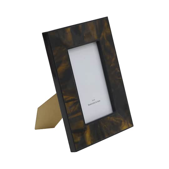 4" x 6" Dark Brown with Black Trim Tabletop Frame by Ashland®